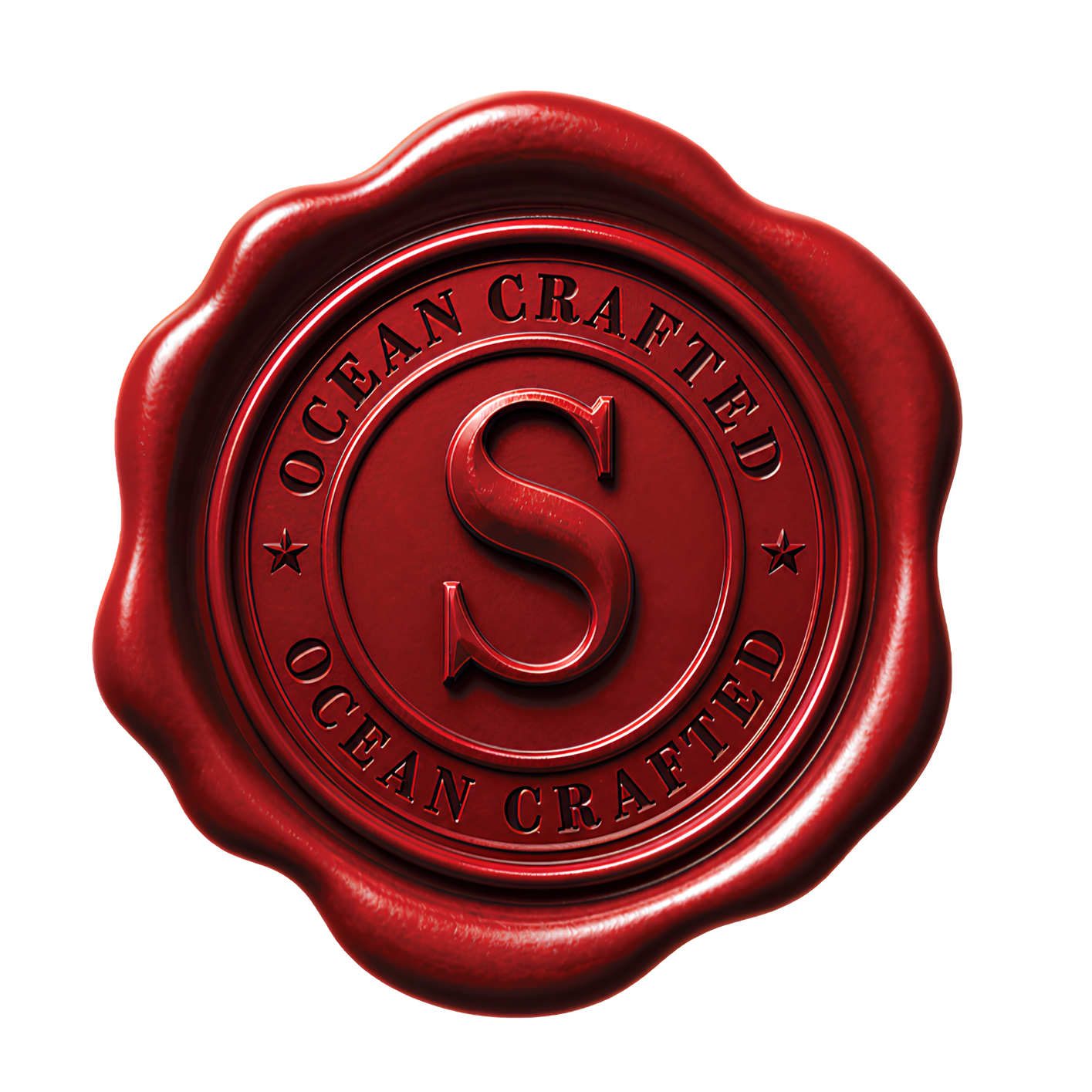 Sparkling Ocean wax seal